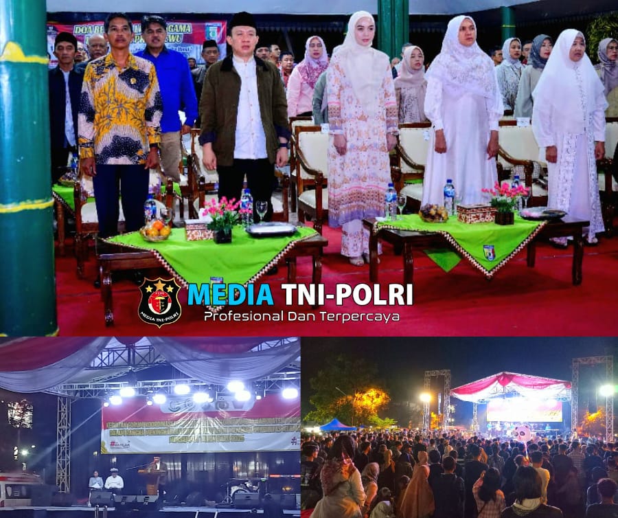 Doa Bersama Lintas Agama Warnai Malam Pergantian Tahun di Kabupaten Pringsewu