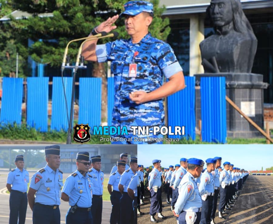 Danlanud Sultan Hasanuddin Pimpin Apel Luar Biasa di Penghujung Tahun 2024