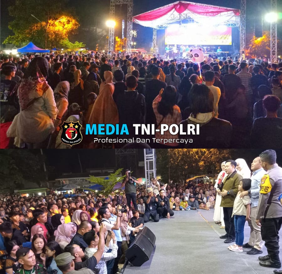 Malam Tahun Baru di Kabupaten Pringsewu Berlangsung Meriah