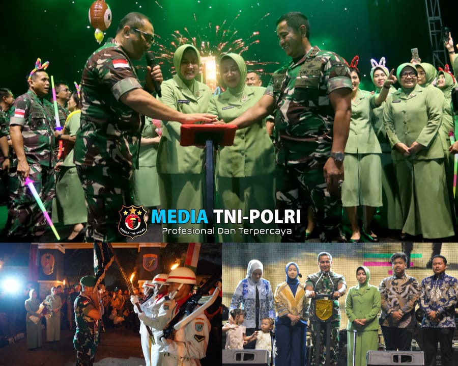 Perayaan Tahun Baru 2025 Semarakkan Prosesi Lepas Sambut Pangdam XII/Tpr
