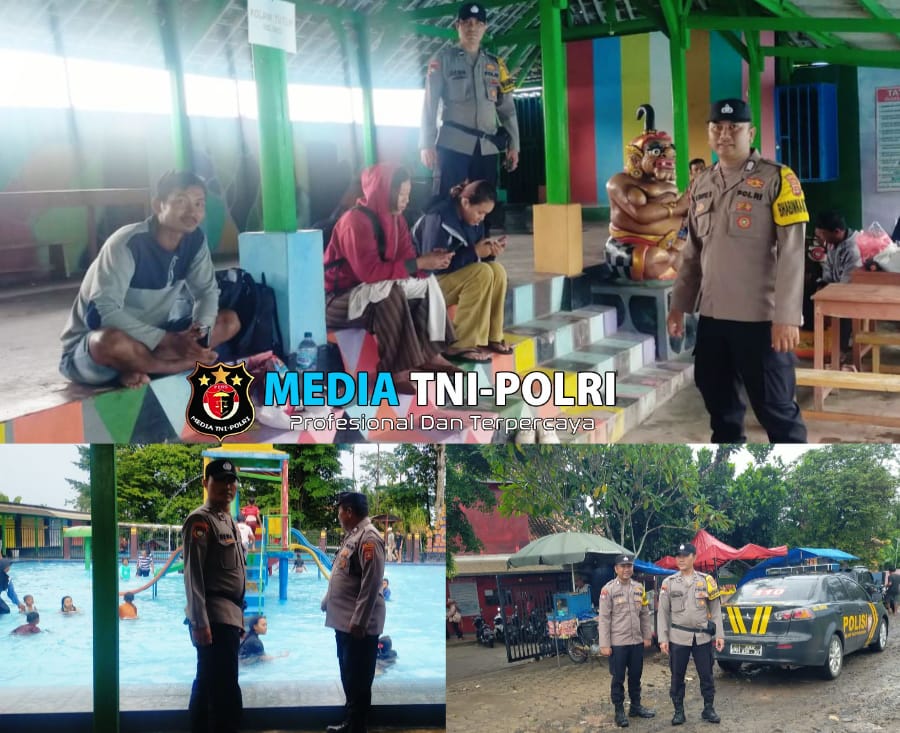 Libur Awal Tahun, Polsek Seputih Raman Amankan Tempat Wisata