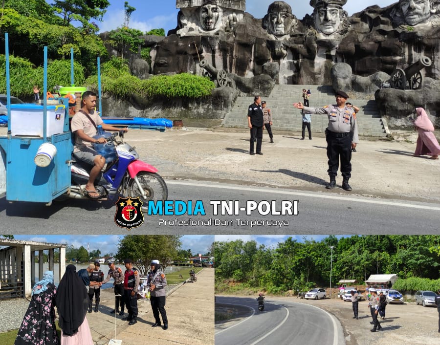 Jaga Kamtibmas, Polres Tulang Bawang Barat Tingkatkan Pengamanan di Tempat Wisata Selama Libur Tahun Baru 2025