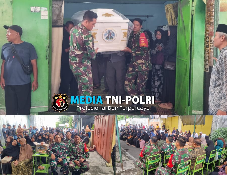 Turut Belasungkawa Danramil 03/Serengan Takziah di Wilayah Tipes