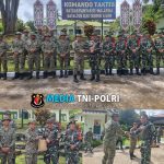 Bentuk Sinergi di Lapangan, Commanding Officer (CO) Adakan Lawatan ke Komando Taktis (Kotis) Satgas Yonzipurv5/ABW