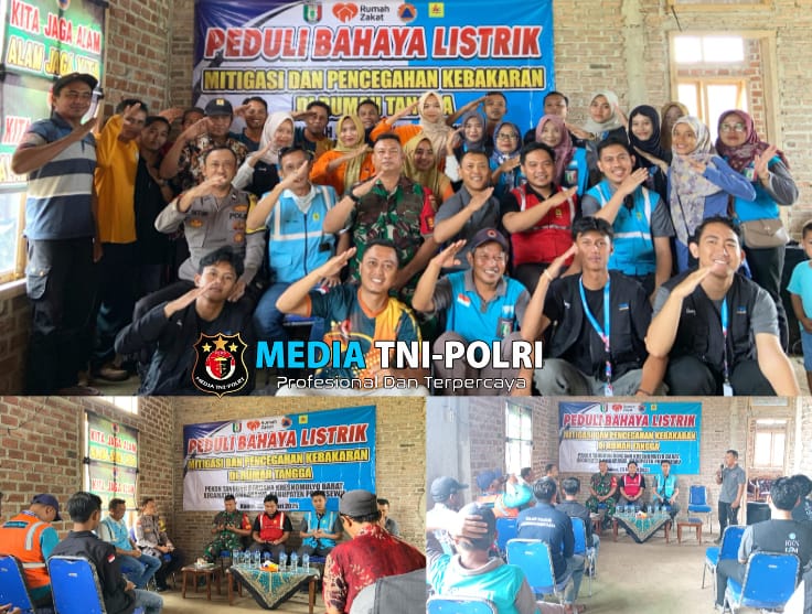 Destana Pekon Persiapan Kresnomulyo Barat gandeng PLN Pringsewu gelar Edukasi Peduli Bahaya Listrik