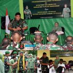 Dandim 1707/Merauke Kunker DI 4 Koramil Perbatasan RI-PNG