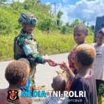 Kiribun Residents Happily Welcomed the Habema Marine’s Social Communication