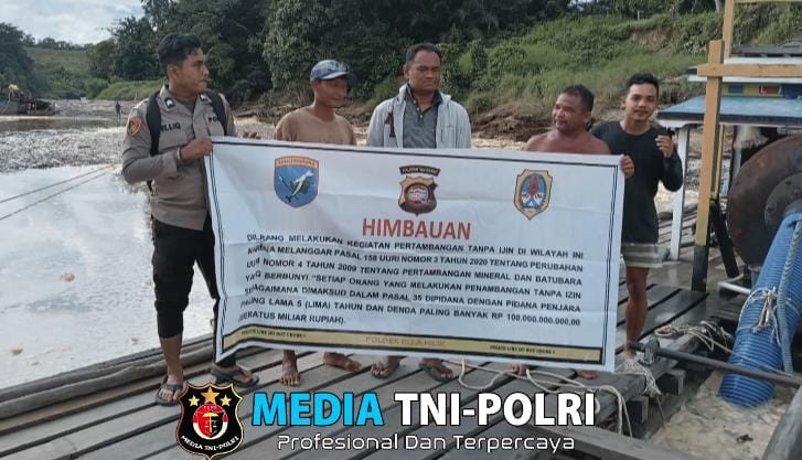 Polsek Ella Hilir Sampaikan Himbauan PETI