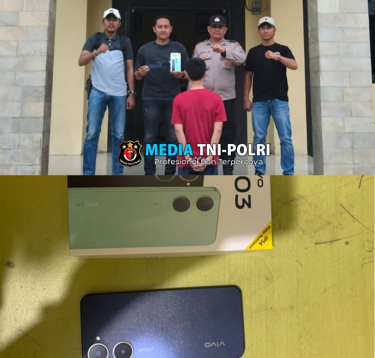 Polsek Wonosobo Berhasil Bekuk Pembobol Rumah Pencuri HP di Pekon Balak