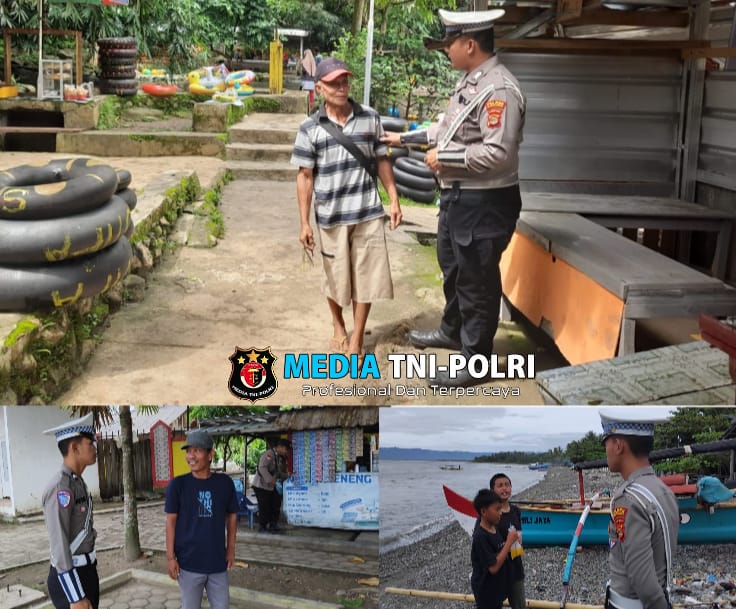 Sat Lantas Polres Tanggamus Gelar Patroli Wisata, Jaga Keamanan Libur Panjang