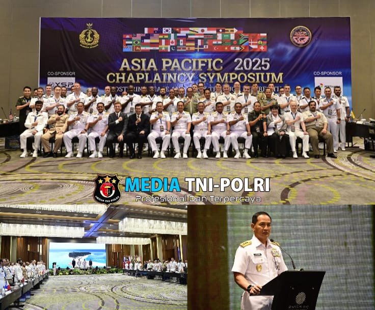 Wujudkan Perdamaian Dunia, TNI AL Gelar “Asia Pasific Chaplaincy Symposium” 2025 di Bogor