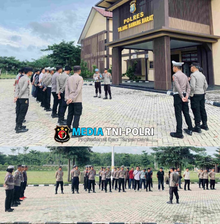 Polres Tulang Bawang Barat Lakukan Apel Standby KRYD Regu ll untuk Antisipasi Gangguan Kamtibmas dan Masa Libur Panjang