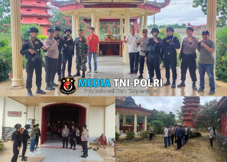 Polres Lampung Utara Berikan Pengamanan Perayaan Tahun Baru Imlek 2025
