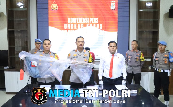 Polres Lampung Utara Tangkap Pelaku Pembunuhan di Lampung Utara