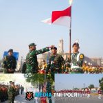 Wakasad Pimpin Kontingen Patriot Indonesia dalam Defile Perayaan Hari Republik India ke-76