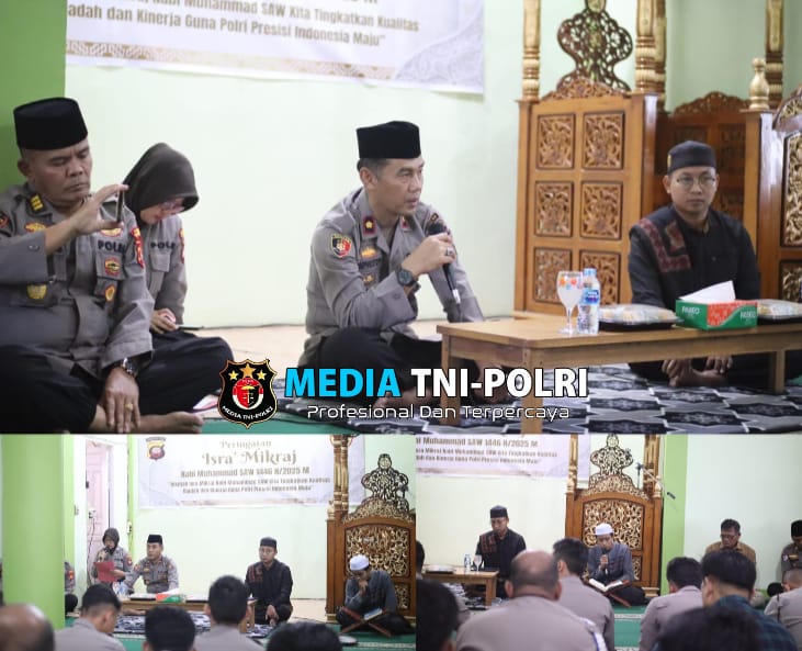 Isra Miraj 1446 H di Polres Sekadau, Momentum Refleksi dan Peningkatan Kinerja