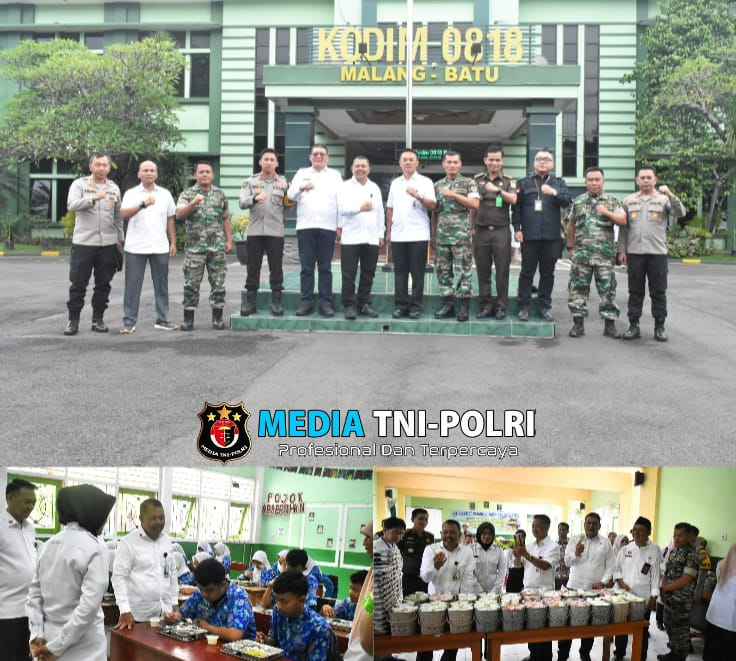 KSP dan Kodim 0818 Pastikan Program Gizi Berjalan Efektif