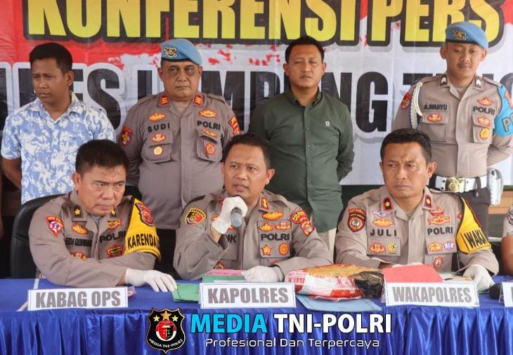Kapolres Lampung Tengah Beberkan Kronologi Kasus Pembunuhan Pelajar SMA di Anak Tuha