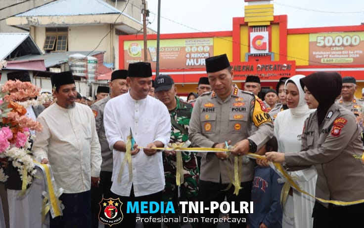 Polresta Pontianak Gelar Peringatan Isra Mi’raj Nabi Muhammad SAW 1446 H /2025 dan Resmikan Rumah Dinas Jabatan Kapolresta dan Wakapolresta Pontianak