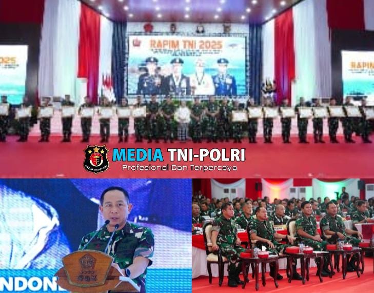 Panglima TNI Buka Rapat Pimpinan TNI Tahun 2025