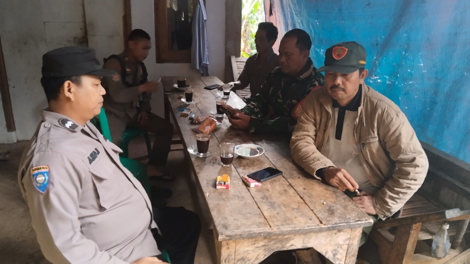 Sinergitas TNI Polri Polsek Klapanunggal Giat Cooling Sistem Meningkatkan Sinergitas Kamtibmas Sambang Tokoh Agama dan Pemdes Linggarmukti