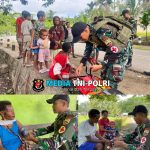 Pelayanan Kesehatan Gratis Satgas Yonif 131/BRS, Bantu Masyarakat Perbatasan Papua