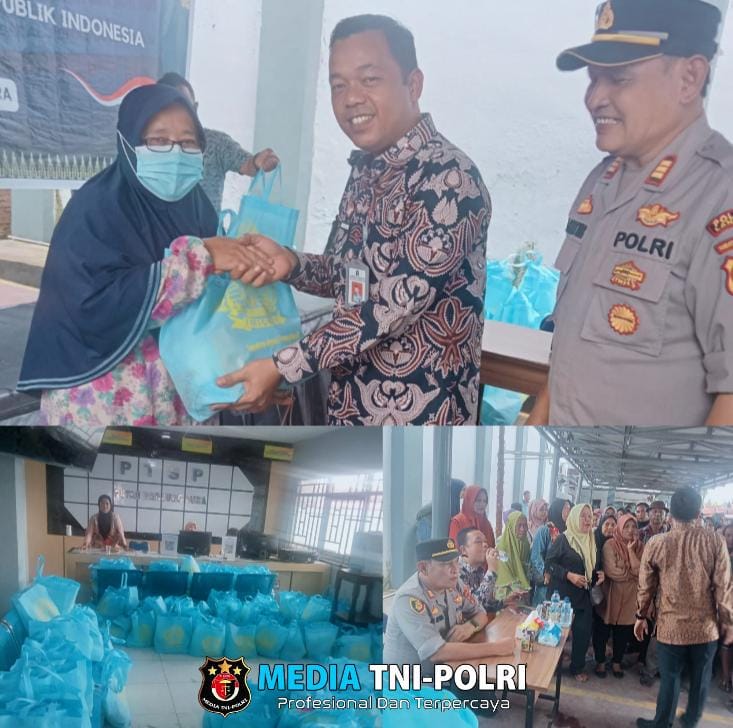 Kepala Rumah Tahanan Kelas IIB Bersama Kapolsek Tanjungpura Bersinergi Dalam Kegiatan Sosial