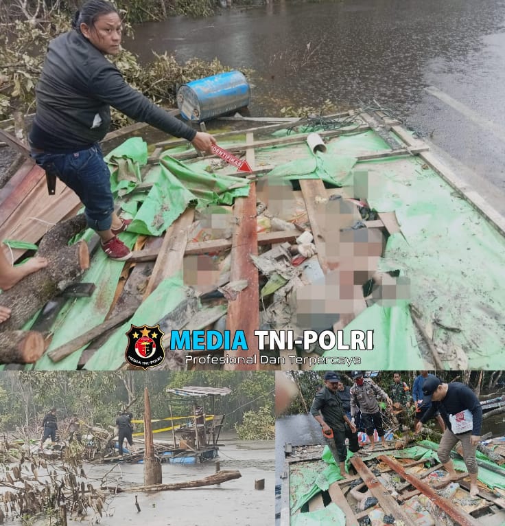 Heboh, Polres Kapuas Hulu Temukan Dua Mayat di Lanting Pekerja PETI