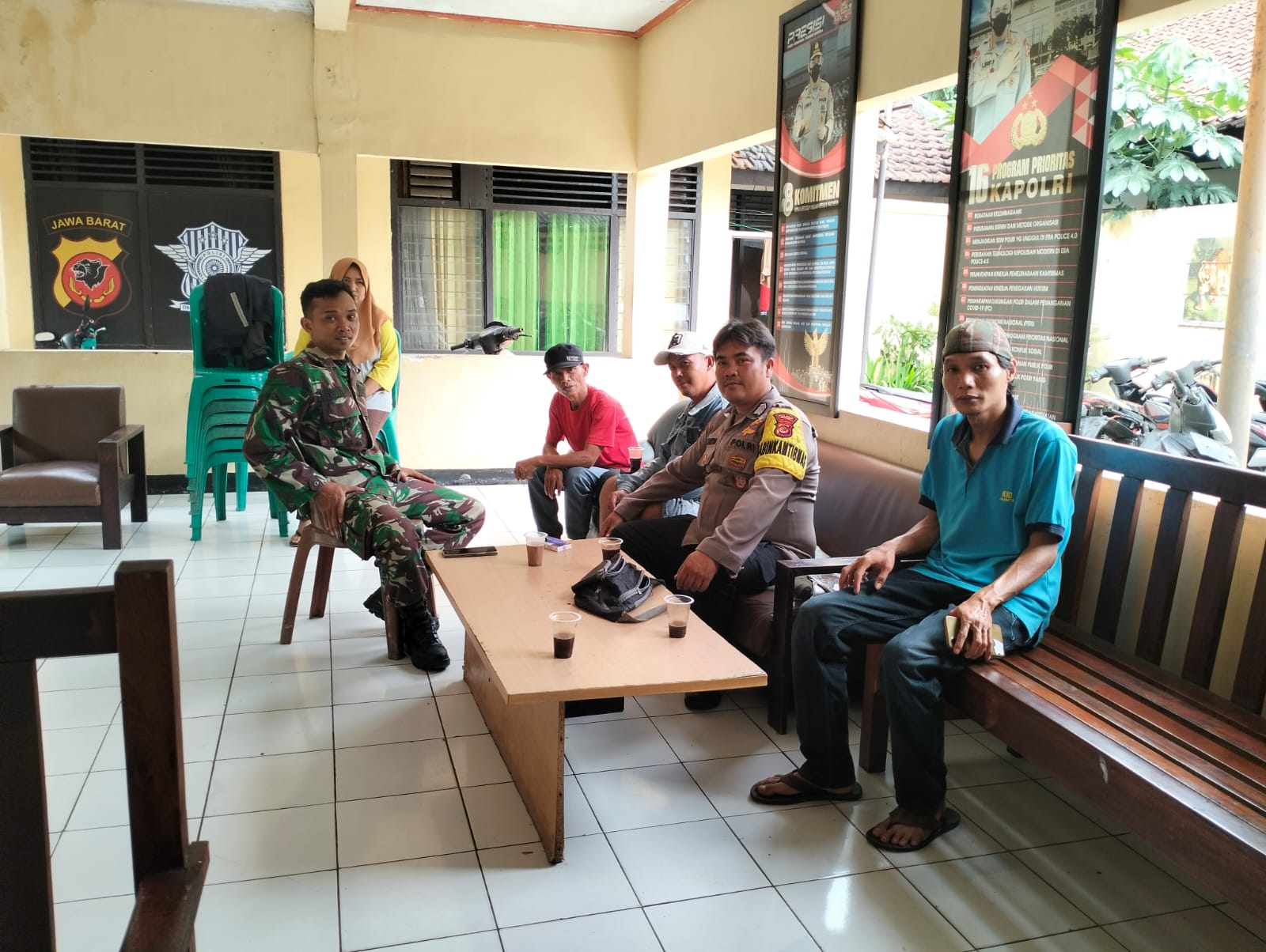 Sinergitas Polsek Parung Giat Cooling Sistem Dialog Kamtibmas Ajak Warga Masyarakat Jaga Kondusifitas Cegah Kriminalitas