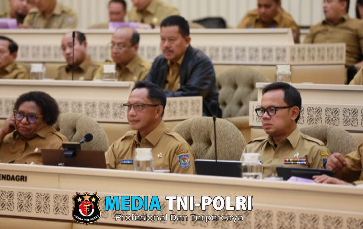 Rapat dengan DPR RI, Mendagri Realisasi Kemendagri dan BNPP Tahun 2024 di Atas Rerata Nasional