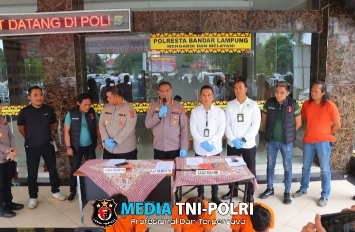 Pelaku Berhasil Ditangkap  Kasus Percobaan Pencurian Disertai Penganiayaan Driver Taksi Online di Bandar Lampung