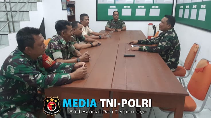 Kreatif Sosialisasikan Rekrutmen Secara PK TA. 2025, Inilah Arahan Danramil 03 Serengan Saat Apel Pagi