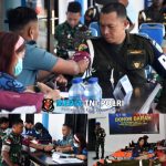 Babinsa Kodim Merauke Ikuti Donor Darah HUT Pomal ke-79 Tahun 2025