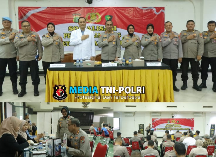 Polres Metro Jakarta Timur Gelar Sosialisasi Kesehatan Jantung dan Pembuluh Darah