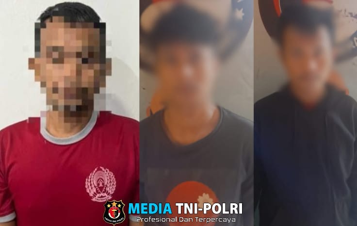Satresnarkoba Polres Serang Tangkap 3 Pelaku Pengguna, Perantara dan Pengedar Sabu