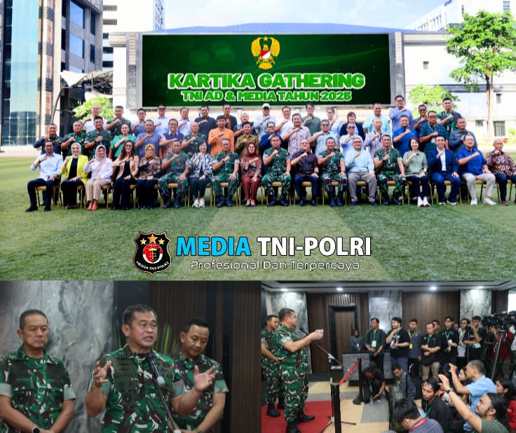 Melalui Kartika Gathering, Kasad Perkuat Silaturahmi TNI AD dan Insan Media
