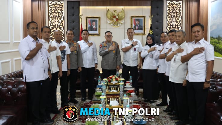 Kapolda Lampung Terima Audiensi Ditjen Pemasyarakatan Kanwil Lampung, Perkuat Sinergitas Antar-Instansi