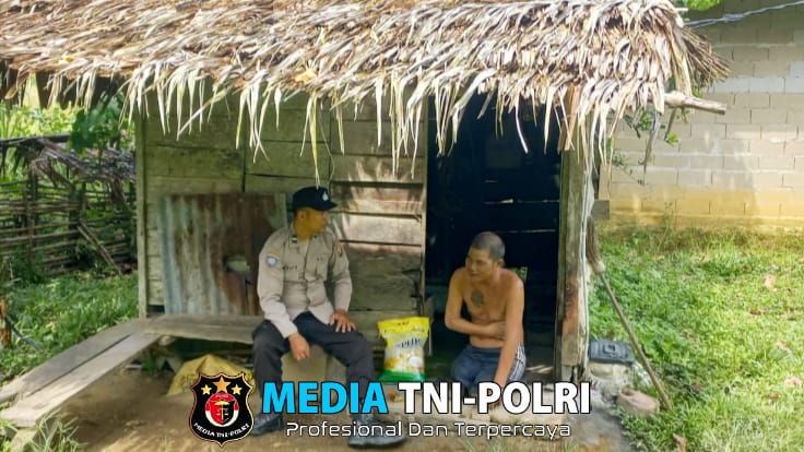 Aipda Parmin Berbagi Kepedulian dengan Warga Disabilitas di Samalantan