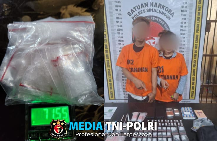 Sat Narkoba Polres Simalungun Kembali Berhasil Meringkus Dua Pengedar Narkoba, Sita Sabu 71 Gram Lebih