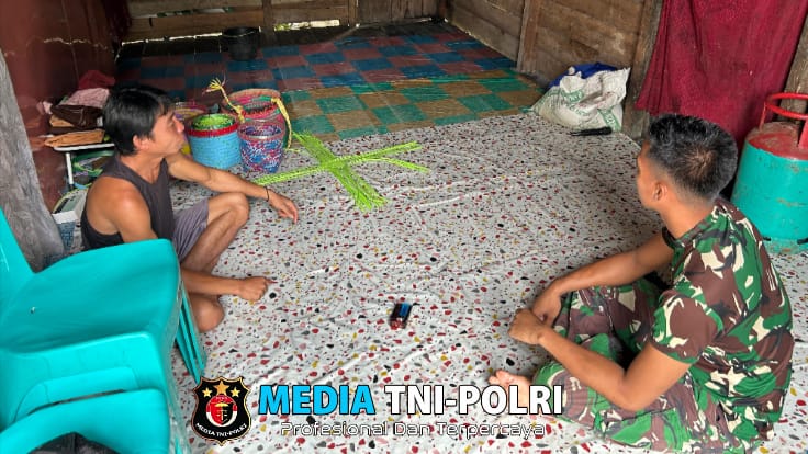 Melalui Komunikasi Sosial (Komsos), Satgas Yonzipur 5/ABW Wujudkan Sinergi dengan Masyarakat dalam Mempererat Kebersamaan