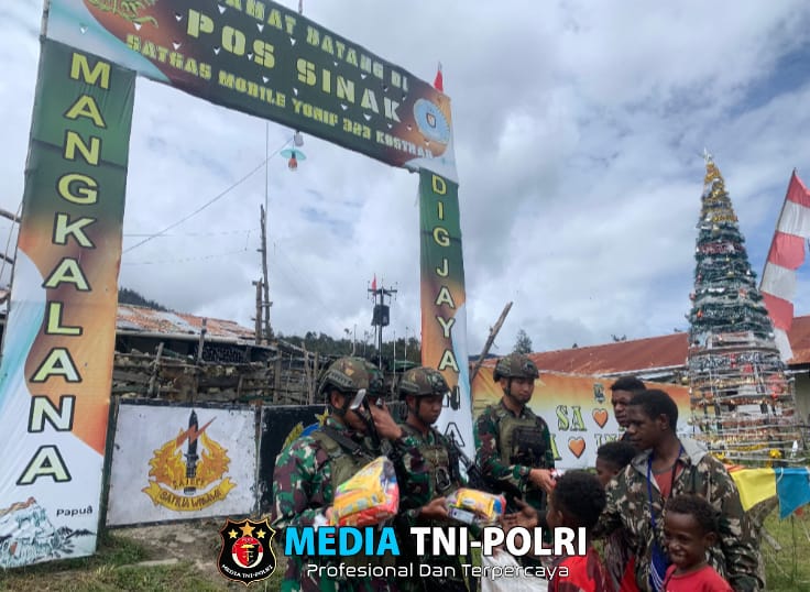 Bingkisan Kebahagiaan Untuk Anak-anak Papua, Dari Prajurit Buaya Putih Kostrad