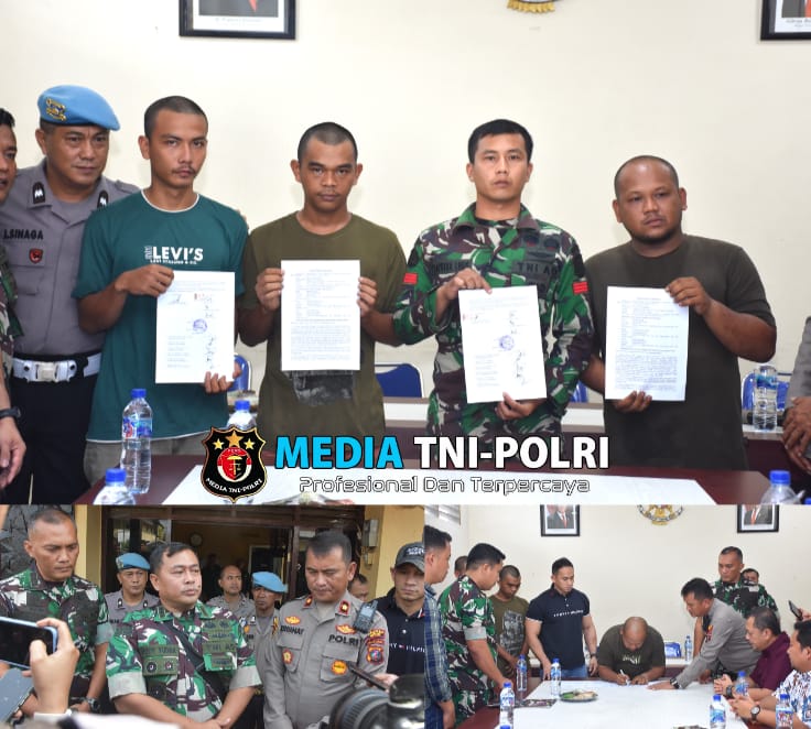Perdamaian Tercapai, Pengeroyokan Praka DSL di Pancur Batu Diselesaikan Secara Damai