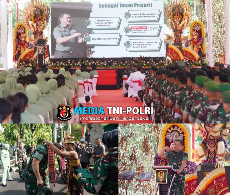Kasad Ingatkan Prajurit untuk Konsisten dan Fokus Pada Pengabdian