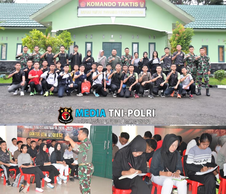 Bina Generasi Muda di Perbatasan, Satgas Pamtas Yonarmed 11 Kostrad Gelar Spooting Calon Prajurit TNI