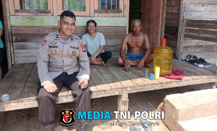 Cipta kondisi Personil Polsek Mempawah Hulu Laksanakan Patroli diMalam Hari
