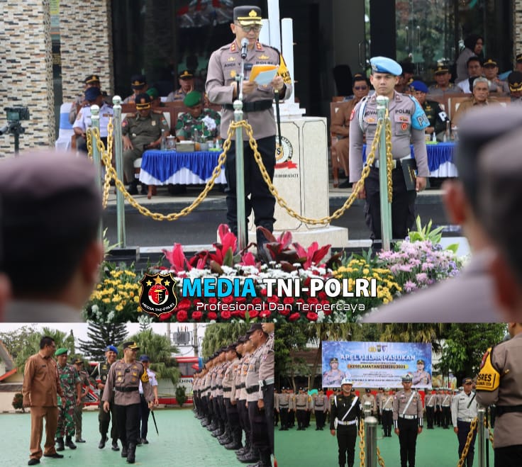 Kapolres Batu Pimpin Apel Gelar Pasukan Operasi Keselamatan Semeru 2025, Fokus pada Edukasi dan Penegakan Disiplin Berlalu Lintas