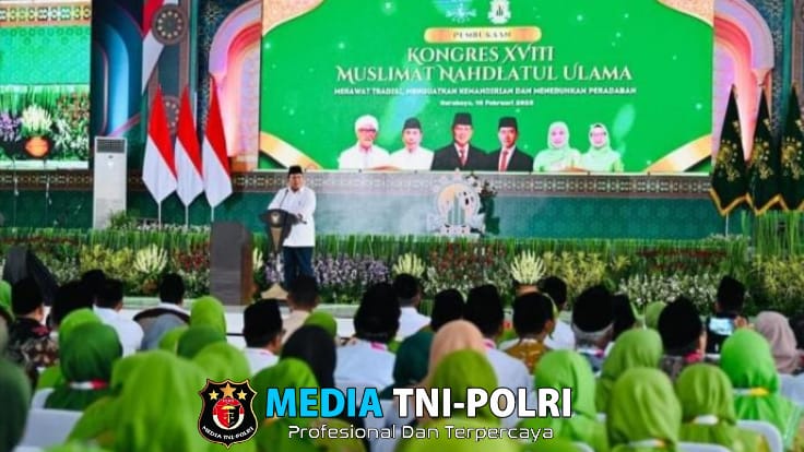Dukung Peran Muslimat NU, Presiden Prabowo Soroti Isu Lingkungan, Kemiskinan, dan Kesehatan