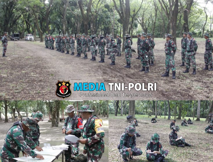 Asah Kemampuan Dasar Prajurit, Anggota Kodim 0808/Blitar Ikuti Uji Terampil Perorangan Teritorial