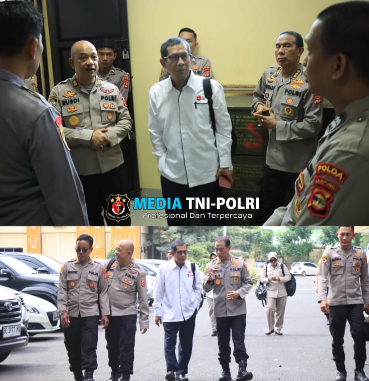 Puslitbang Polri Gelar Penelitian Evaluasi Kualitas Gudang Penyimpanan Senjata Api dan Amunisi di Polda Lampung