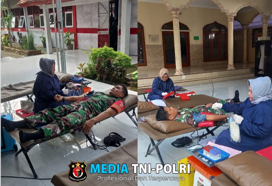 Sumbangsih Babinsa Sawit Untuk Kemanusiaan